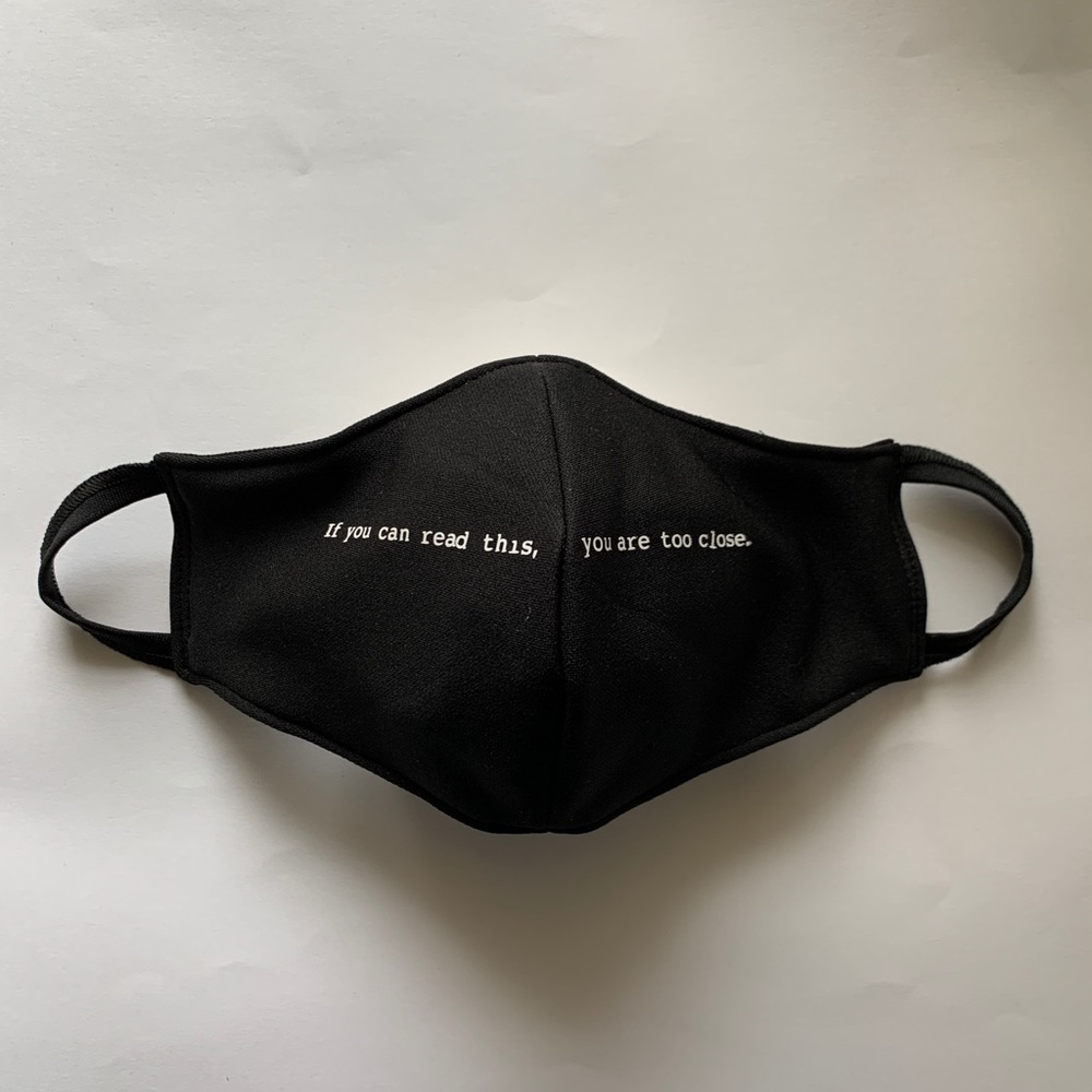 Funny Quote Face Mask